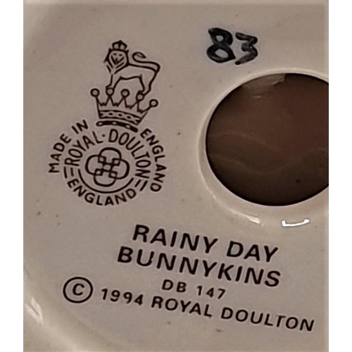 55 - ROYAL DOULTON BUNNYKINS 10.1cm CHARACTER FIGURINE  