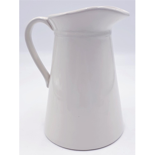 552 - CERAMIC Large 21 cm JUG IN THE CLARICE CLIFF STYLE