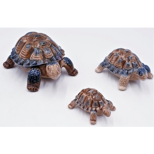 568 - WADE SET OF 3 GRADUATED TORTOISES