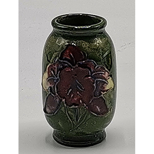 585 - MOORCROFT Miniature 5.5cm VASE