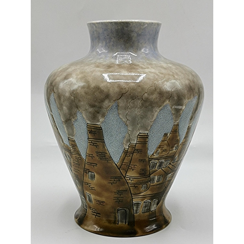 586 - COBRIDGE STONEWARE Large 25.5cm 