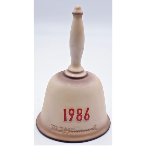 619 - GOEBEL 15 cm NINTH EDITION ANNUAL BELL 1986