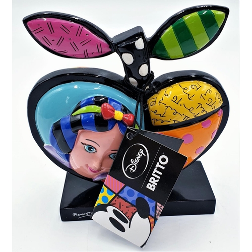 641 - ROMERO BRITTO DISNEY 10cm x 13cm 'SNOW WHITE APPLE'