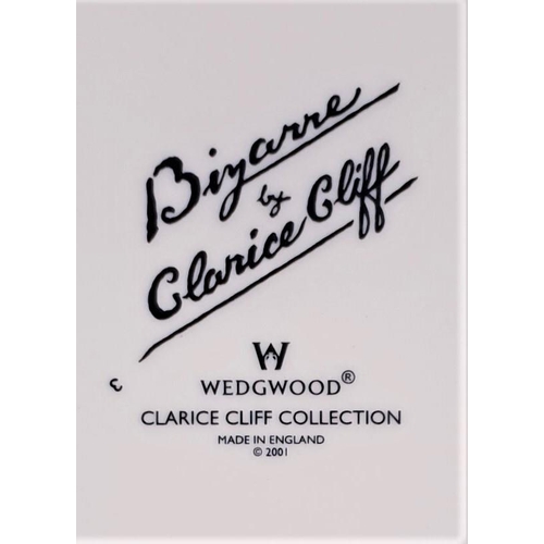 684 - WEDGWOOD CHINA 17.5cm Dia PLATE FROM THE BIZARRE WORLD OF CLARICE CLIFF COLLECTION