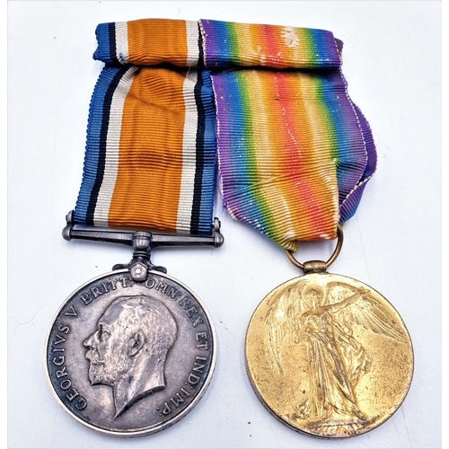 704 - TWO WWI MEDALS 'THE GREAT WAR FOR CIVILISATION  1914-1919 Numbers On Side M2-035215  A. SJT.F. WHITB... 