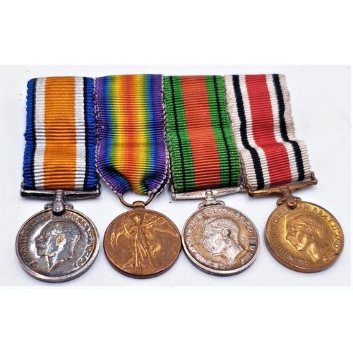 706 - SET OF 4 MEDALS