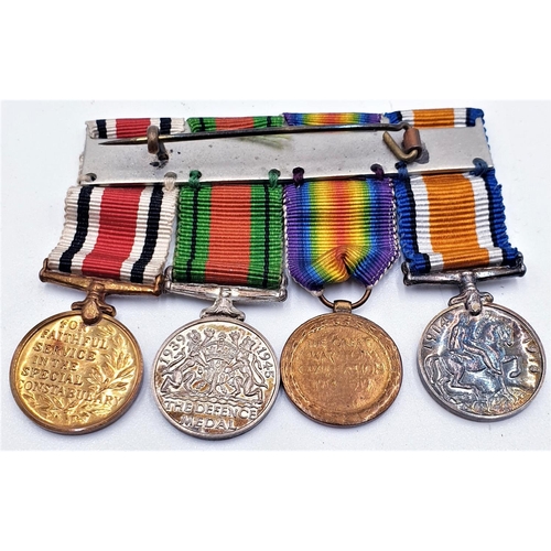 706 - SET OF 4 MEDALS