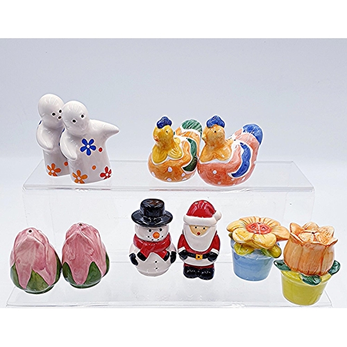 749 - NOVELTY CRUET SETS (5)