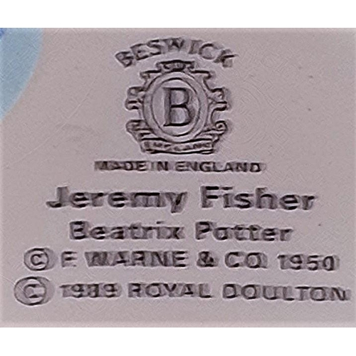 81 - BESWICK 7.6cm BEATRIX POTTER CHARACTER FIGURINE 