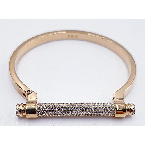 753 - SWAROVSKI CRYSTAL BANGLE (No Provenance) (Boxed)