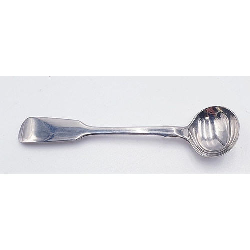 211 - SOLID SILVER SAUCE SPOON Bt Charles Shipway (Hallmarked For London 1838) (Total Weight 5.70 Grams)