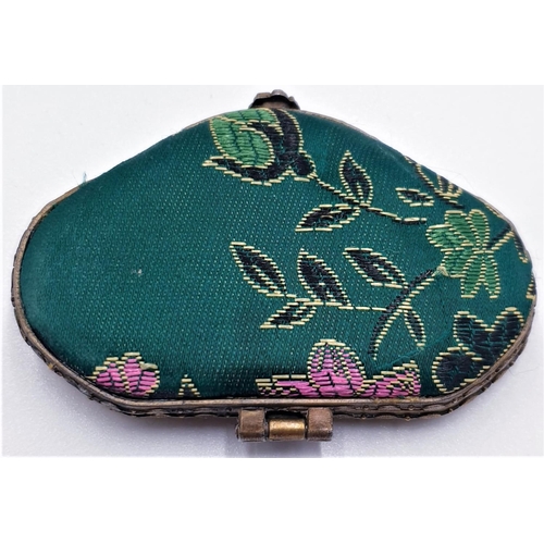 804 - SILK DOUBLE MIRROR COMPACT (Old) (Boxed)