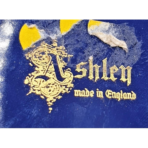 161 - ASHLEY ENAMELS  4cm x 6cm Dia TRINKET BOX