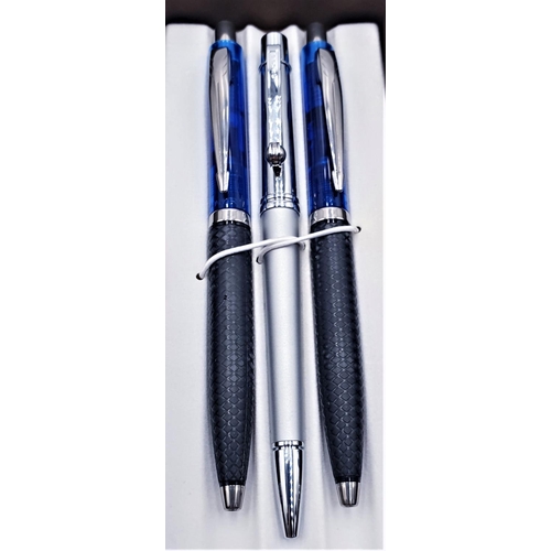 217 - CROSS PEN TOGETHER WITH  PARKER BIROS  (2) (Boxed)