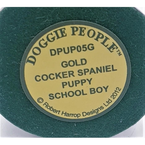 700 - ROBERT HARROP 11.5 cm MODEL OF A COCKER SPANIEL PUPPY 