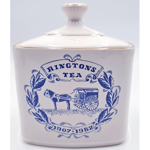 795 - RINGTONS TEA CADDY 1907-82