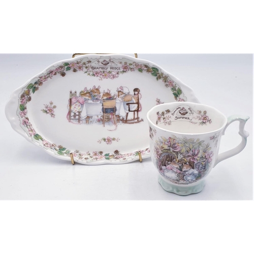 ROYAL DOULTON CHINA 26cm x 15cm DISH "TEA SERVICE" Plus ROYAL DOULTON