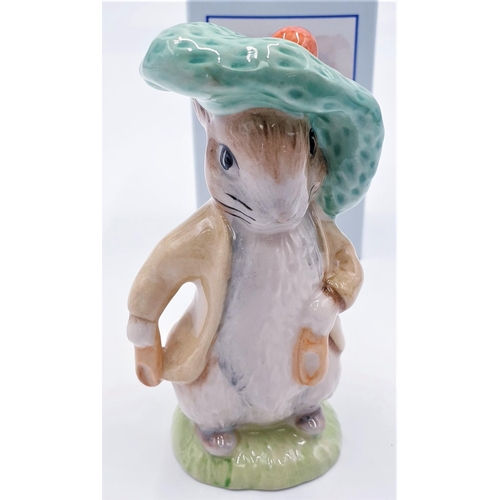 102 - ROYAL ALBERT 10.1cm BEATRIX POTTER CHARACTER FIGURINE 