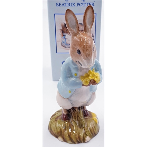 107 - ROYAL ALBERT 12.1cm BEATRIX POTTER CHARACTER FIGURINE  