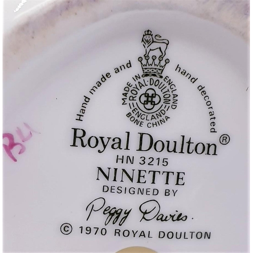 166 - ROYAL DOULTON 8.9cm FIGURINE 