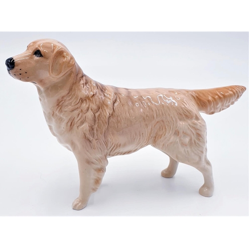 213 - BESWICK MODEL Large 14cm MODEL OF A GOLDEN RETRIEVER 