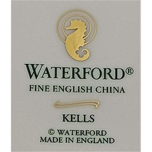 228 - WATERFORD CHINA 20cm Dia PLATES (8) IN THE KELLS DESIGN