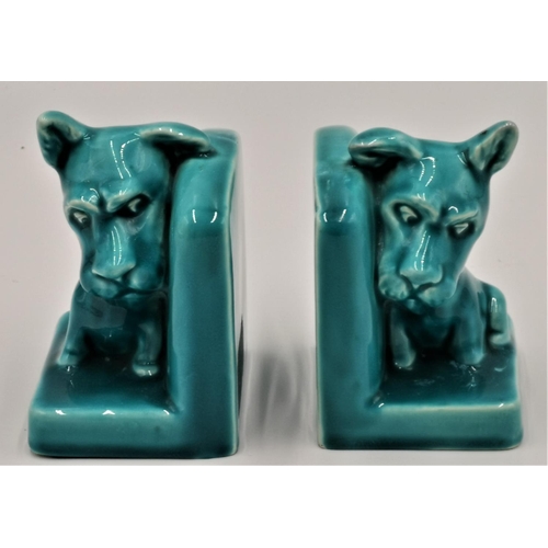 229 - GOEBEL ART DECO BONZO DOG BOOKENDS