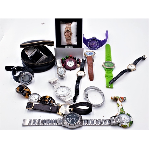 WRIST WATCHES (16) In Including DESIGNER EXAMPLES