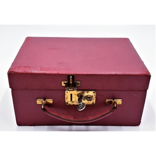 7 - ART DECO JEWELLERY CASE (With Key)