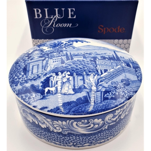 80 - SPODE CHINA Large TRINKET BOX FROM THE BLUE ROOM COLLECTION  (Original Box)