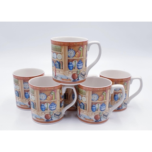 101 - ROYAL DOULTON CHINA MUGS (6) IN THE EXPRESSIONS DESIGN