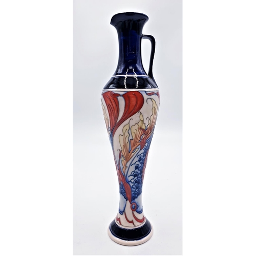 115 - MOORCROFT Large 31cm JUG  (Red Dot) (Paintwork Not Good Round Neck)