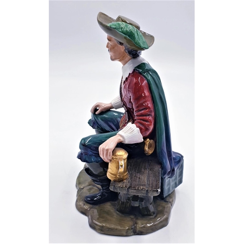 125 - STUDIO POTTERS REG & DAVE JOHNSON 16cm x 19.5cm FIGURINE 