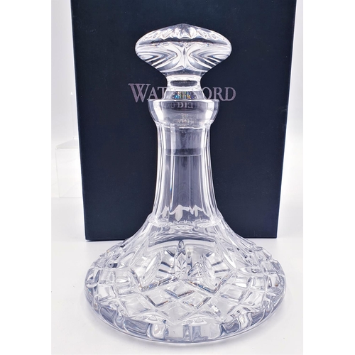 36 - WATERFORD CRYSTAL Miniature 15 cm SHIP'S DECANTER IN THE LISMORE CLASSIC DESIGN (Original Box)