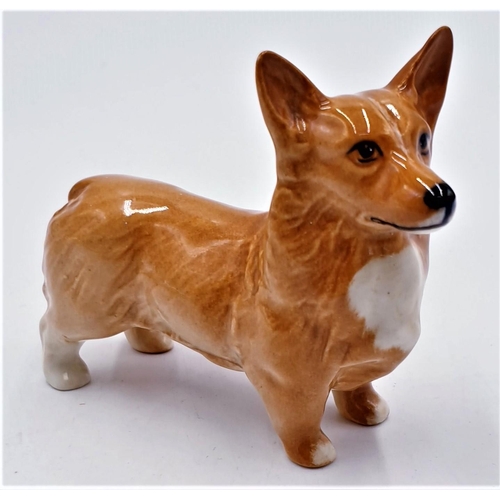 659 - BESWICK 7cm MODEL OF A CORGI Model No 1736 (Golden Brown Gloss Colourway) 1961/96 Designer Unknown