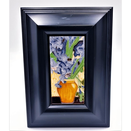 695 - FRAMED 29cm x 20cm TUBELINED TILE