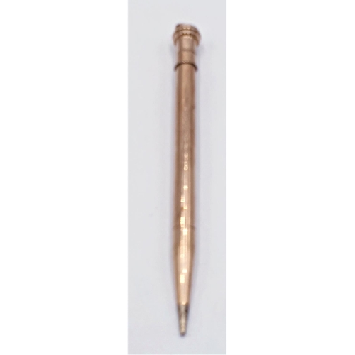 73 - ROLLED GOLD (Spot) PROPELLING PENCIL c1920s