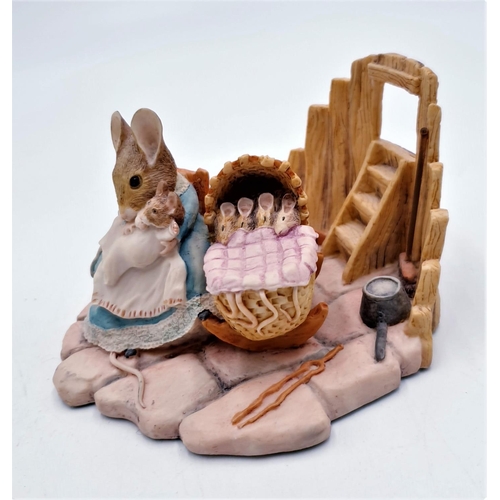 775 - BORDER FINE ARTS 6cm x 10 Cm x 11cm BEATRIX POTTER CHARACTER FIGURINE 