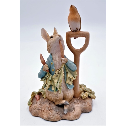 779 - BORDER FINE ARTS 13cm x 8.5cm x 7cm  BEATRIX POTTERY CHARACTER FIGURINE 