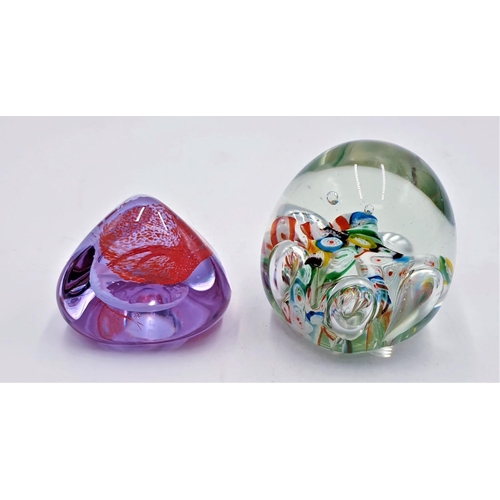 78 - CAITHNESS CRYSTAL GLASS PAPERWEIGHT 