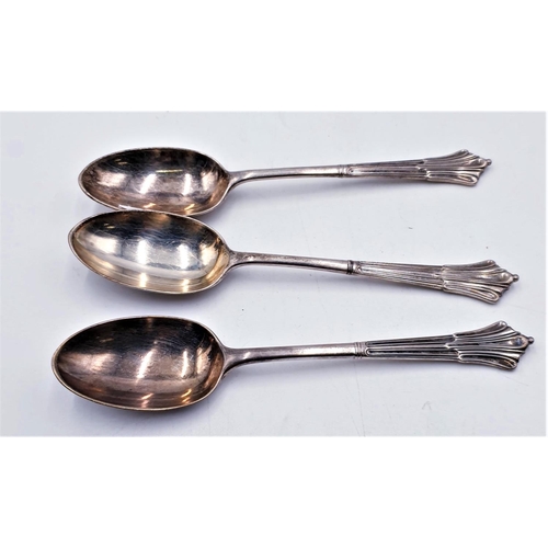 80 - SILVER (Hallmarked) SPOONS (3)