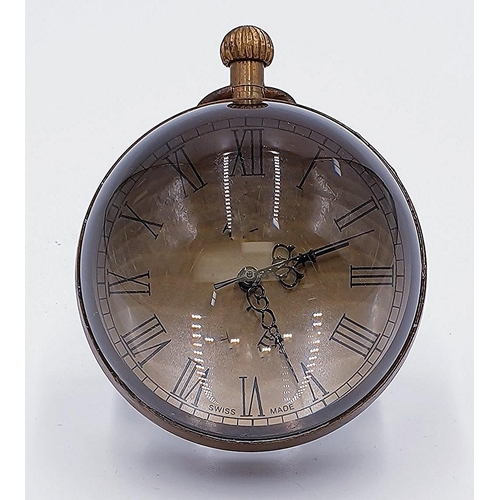 88 - MECHANICAL DESK BALL CLOCK