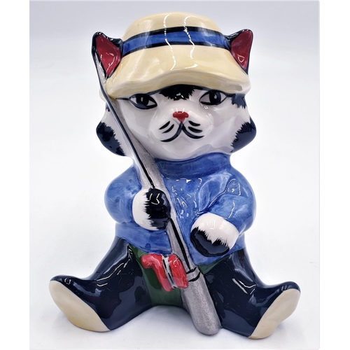 134 - LORNA BAILEY 11 cm MODEL OF FISHERMAN THE CAT