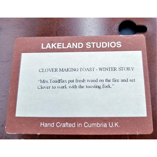 137 - LAKELAND STUDIO'S (Hand Crafted In Cumbria) 16cm x 12cm FRAMED PLAQUE With HIGH RELIEF SCENE 