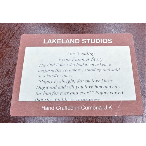 138 - LAKELAND STUDIO'S (Hand Crafted In Cumbria) 16.5cm x 21cm FRAMED PLAQUE With HIGH RELIEF SCENE 