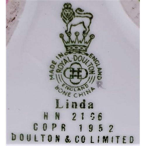 323 - ROYAL DOULTON 12cm FIGURINE 