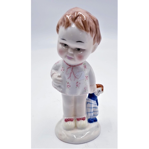 461 - SHELLEY CHINA FIGURINE OF A GIRL 