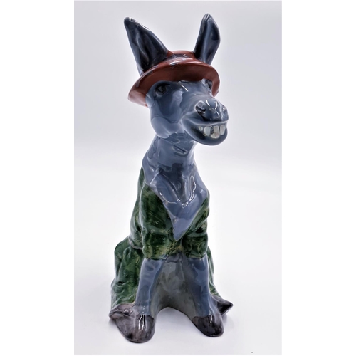 538 - ROYAL VALE 24cm MONEY BOX FASHIONED AS A COMICAL DONKEY