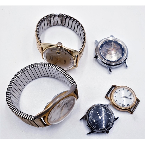 553 - MECHANICAL (Wind Up) WATCHES (5)