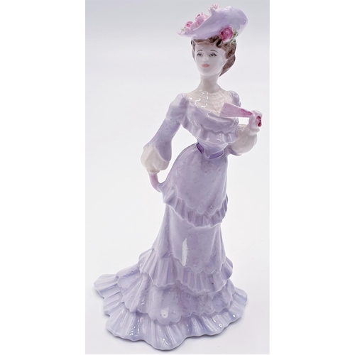 572 - COALPORT CHINA 14cm FIGURINE 